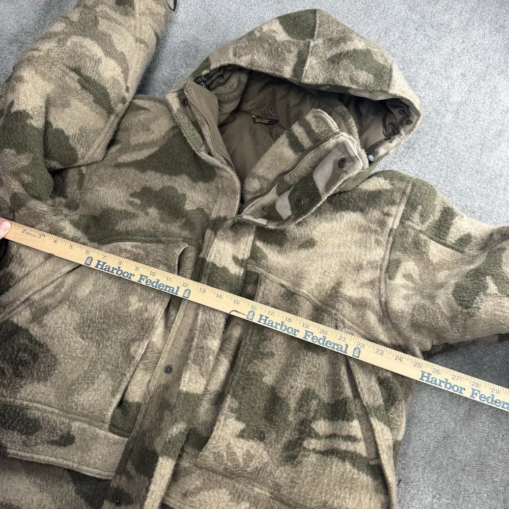 Cabela's Wooltimate Extreme‎ Stand Hunter Insulated Parka Outfitter Camo XL